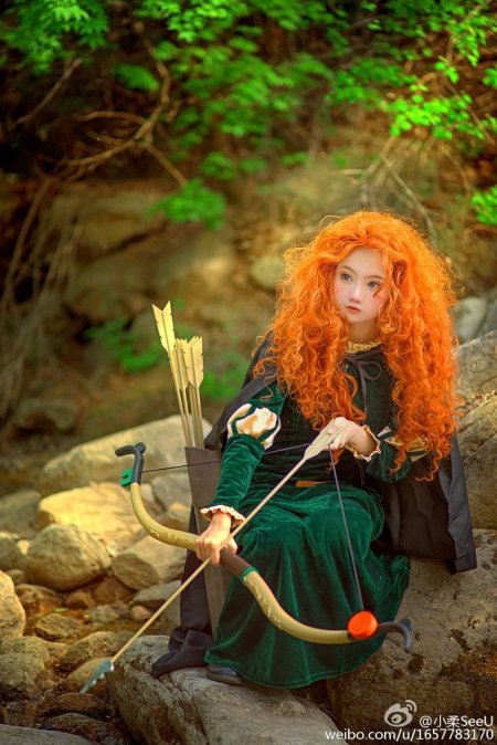 Мерида косплей
