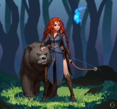 Храбрая сердцем мерида