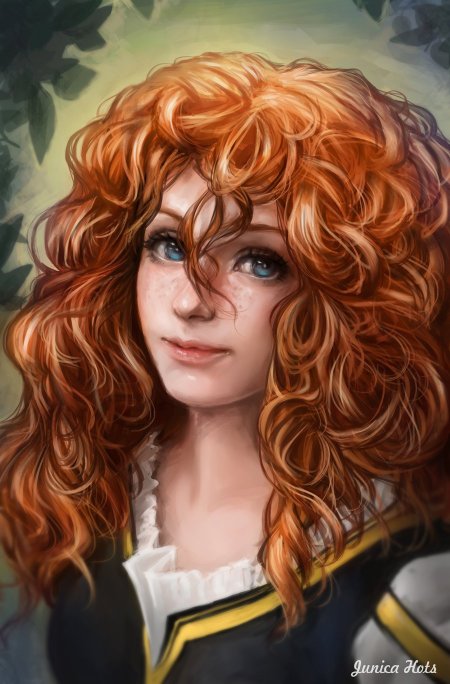 Мерида Храбрая сердцем