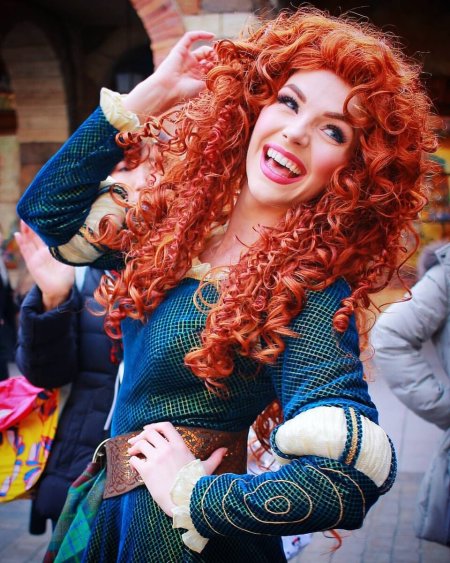 Мерида волосы