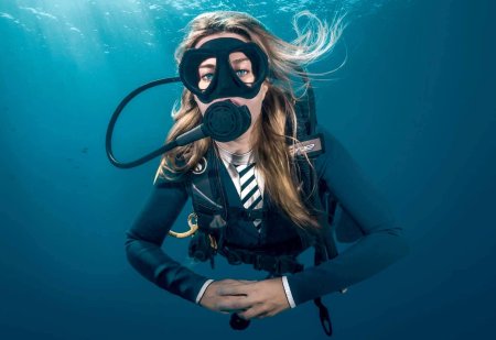 Женский дайвинг