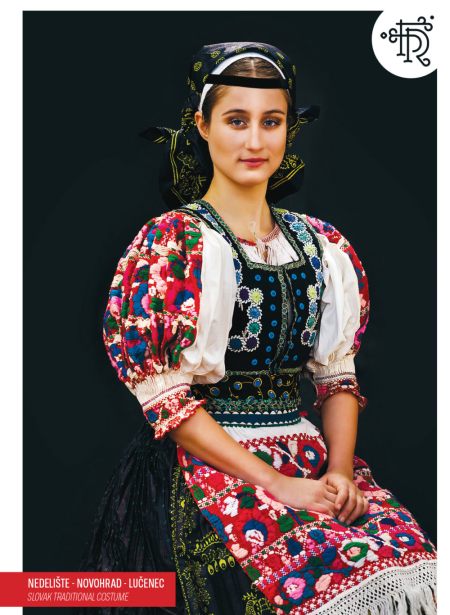 Национальный костюм женщины Чехии