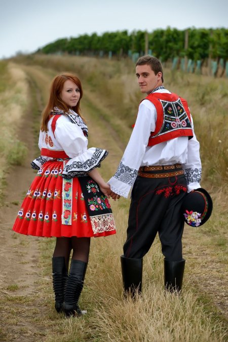 Национальный костюм региона Липтов Словакия