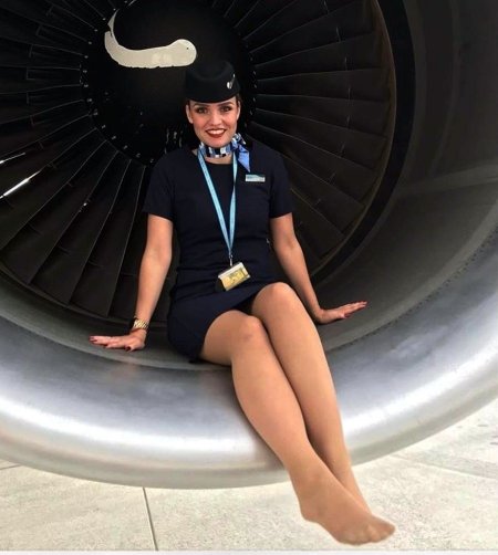 Райли Эванс стюардесса