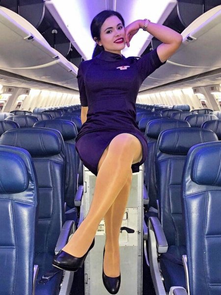 Длинноногие стюардессы
