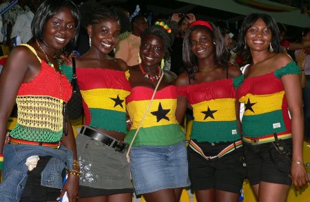Красивые девушки Ганы