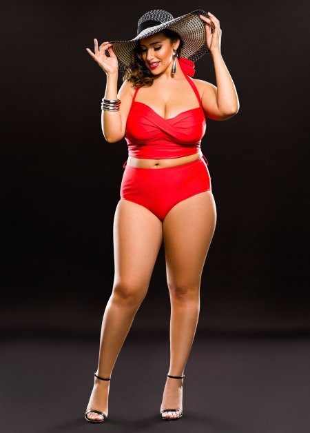 Size Plus models Ясмин Фокс