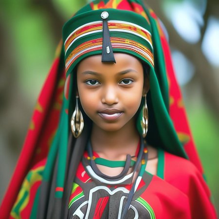 Красивые эфиопки