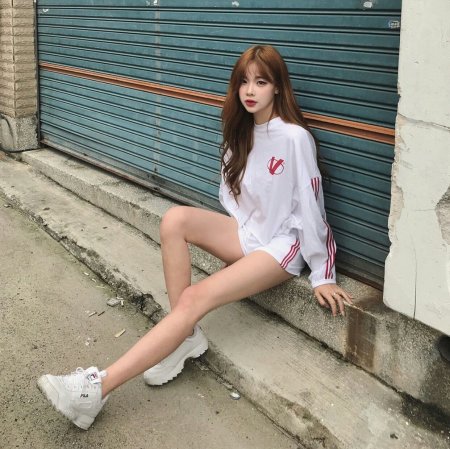 Корейская ulzzang модель