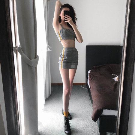 Худые девушки Эстетика