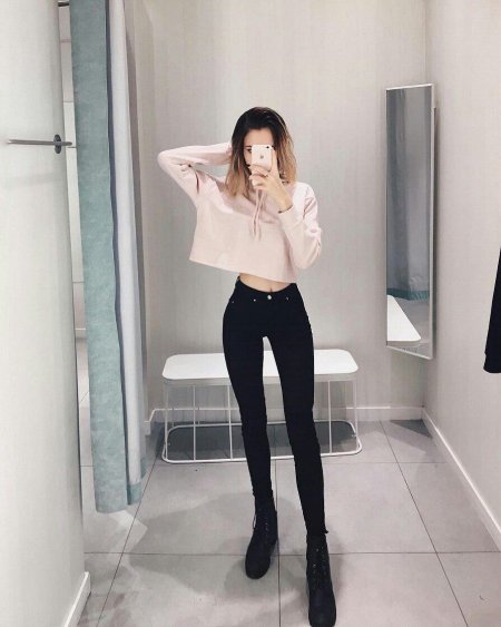 Стройные кореянки в полный рост