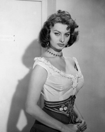 Софи Лорен в молодости