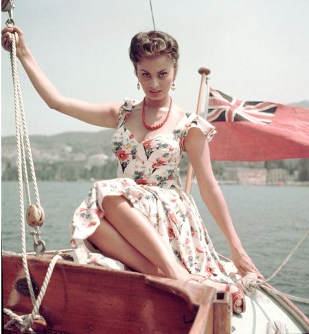 Софи Лорен юная