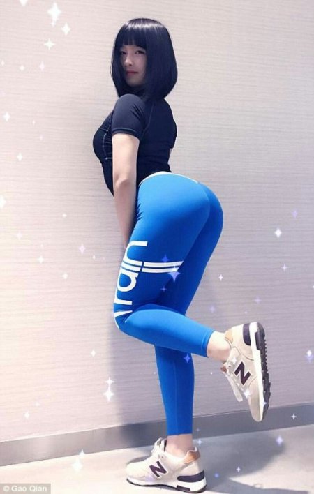 19 Летняя китаянка Гао Цянь