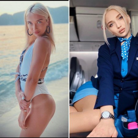 Алена Писарева стюардесса