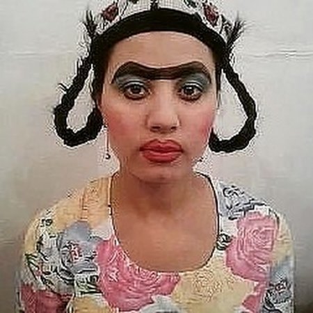 Узбекские девушки брови