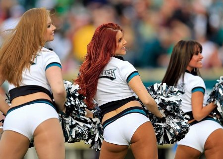 Болельщицы Филадельфии Иглз