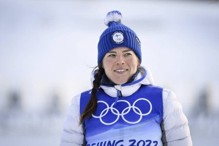 Криста Пармакоски лыжница