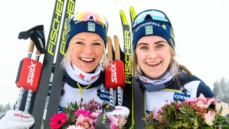 Эбба Андерсон лыжи