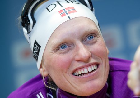 Бергер лыжница Норвегия