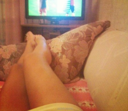 Ноги девушек домашнее