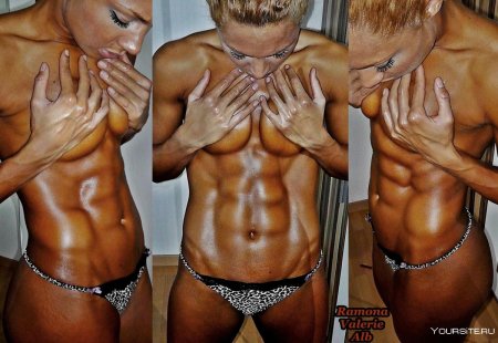 Пресс на животе