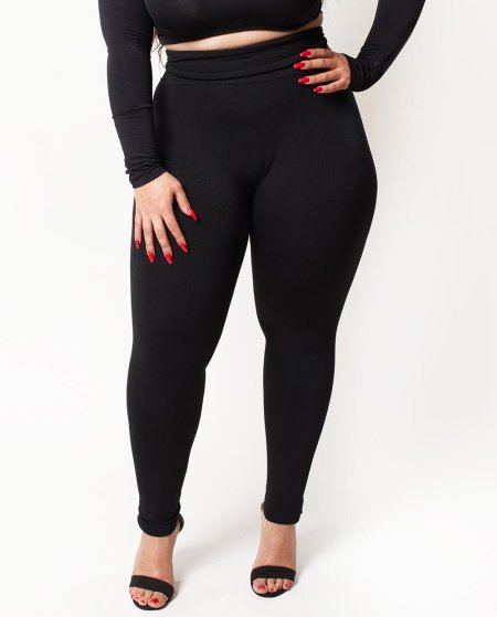 Лосины на полных девушках