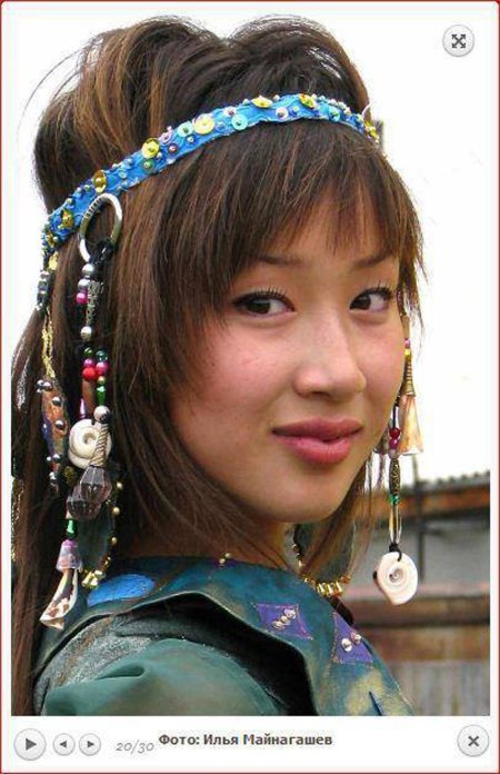 Шорская девушка