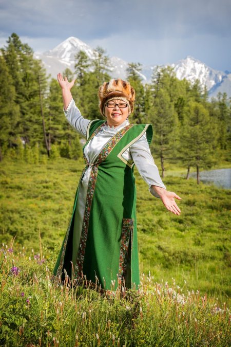 Алтайская одежда чегедек