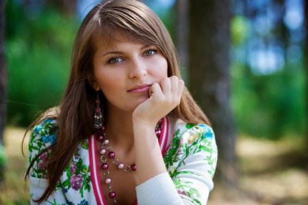 Обычная девушка