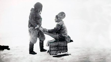 Эскимосы в Арктике