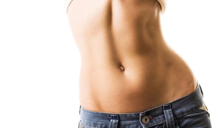 Красивый живот