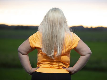 Толстая женщина