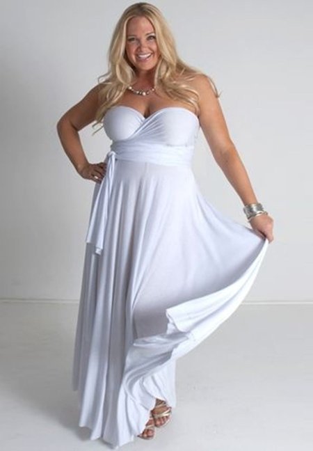 Пышка в платье