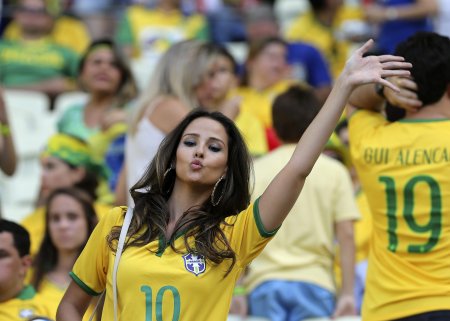Болельщица Бразилии Copa America