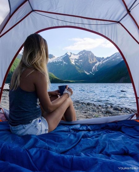 Вид из палатки