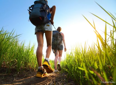 Пешие прогулки на природе
