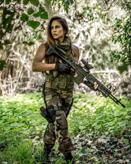 Милитари Тактикал герл модель