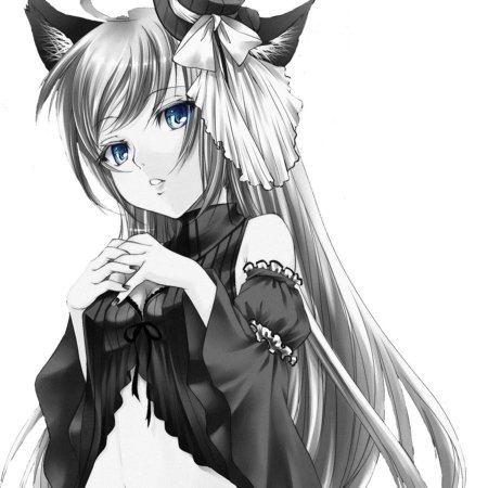 Аниме девочки с ушками