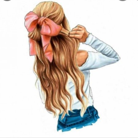 Мультяшная девочка