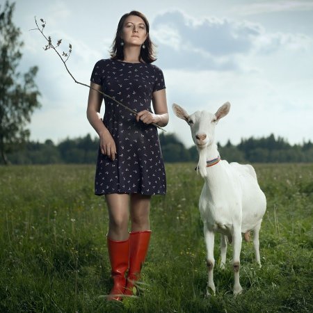 Юлия Бодрова козы фермер