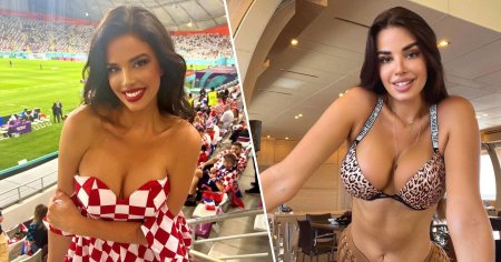 Болельщица Хорватии Ивана Кнолль