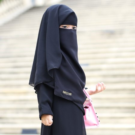 Мусульманка никаб паранджа