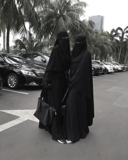 Мусульманка никаб