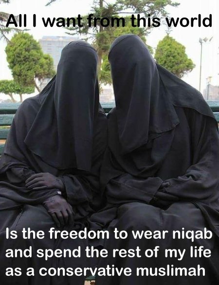 Никаб джильбаб