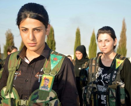Курды Сирии YPJ