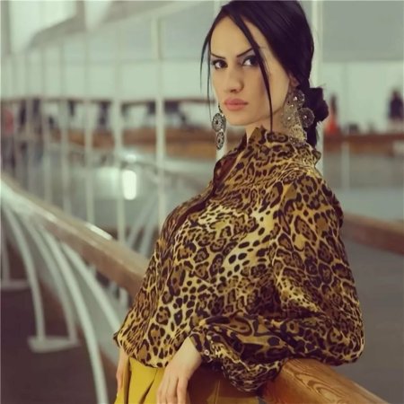 Лариса Солталиева модель Чеченская