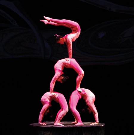 Акробатические трюки для цирка