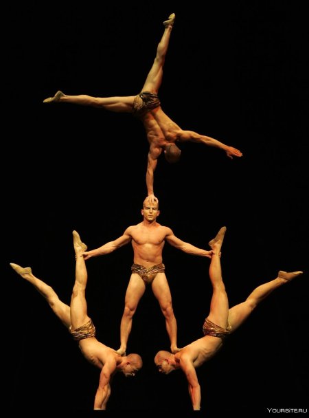 Цирк дю солей костюмы акробатов