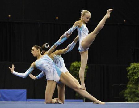 Спортивная гимнастика акробатика